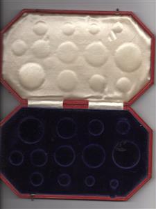 1902 Edward V11 Long Proof set - case only image 2