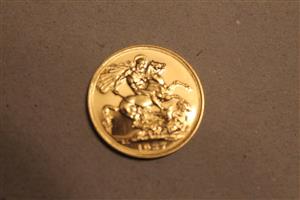 1937 George V1 Gold Proof set image 4