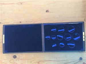 1887 Specimen/Proof set case - £5 down to 3d image 3