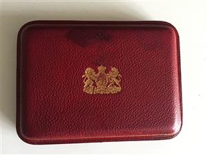 1839 Specimen/ Proof set £5 down - Case only image 1