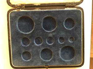 1826 George 1V Specimen/Proof set £5 down - case only image 3