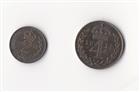 1911 George V Maundy 4d and 2d