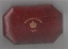 1911 George V Specimen/Proof set case - Sovereign down
